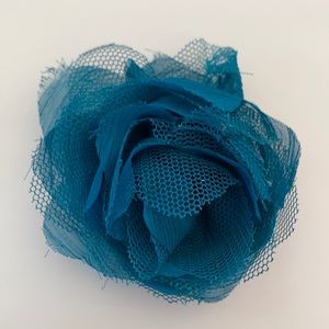 Blue Flower Hair Clip